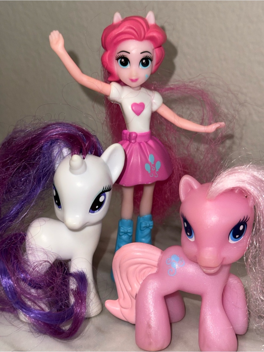 3 my little pony and girl